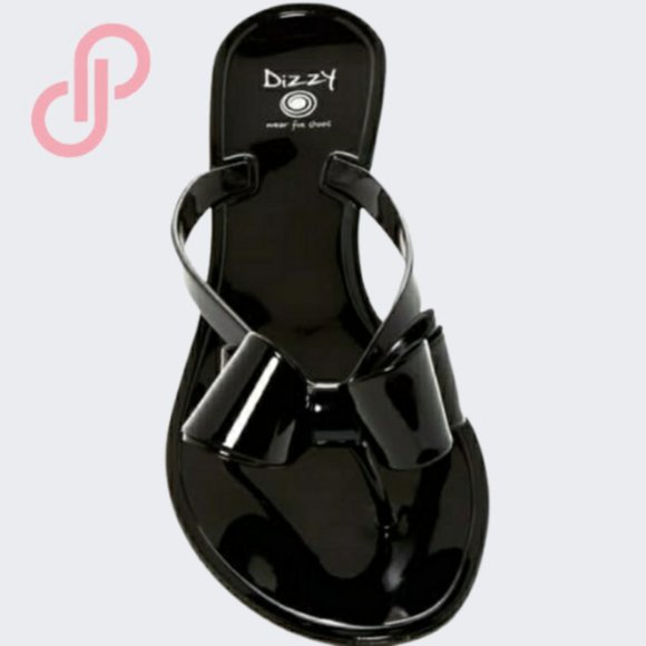 dizzy jelly sandals